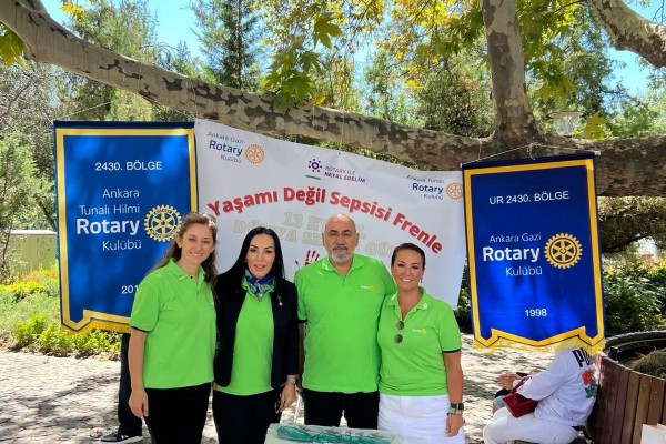 Ankara'da Rotary'den SEPSİS farkındalığı
