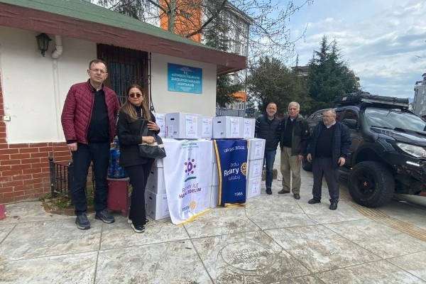 ORDU ROTARY KULÜBÜ GÖNÜLDEN VERENLER PROJESİNİ GERÇEKLEŞTİRDİ.