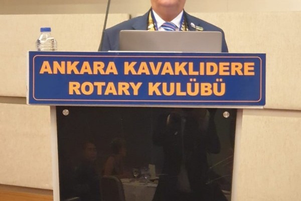 ANKARA KAVAKLIDERE RK DÖNEM BAŞKANI  ARİF ÖZSAYGI'YA UR VAKFINDAN GELEN TEŞEKKÜR MESAJI