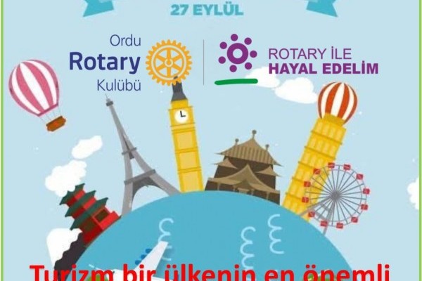 Turizm bir ülkenin en önemli tanıtımıdır. Ekonominin can damarıdır.  27 Eylül Dünya Turizm Günü Kutlu Olsun…