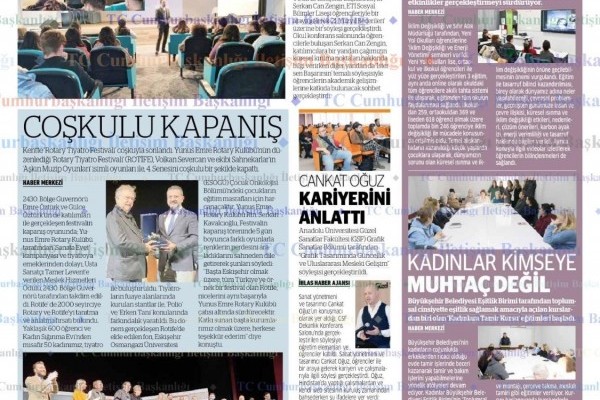 Coşkulu Kapanış