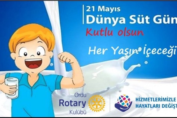 Süt hakkında toplumu bilinçlendirmek ve tüketimin artmasını teşvik etmek amacıyla her yıl 21 Mayıs tarihi "Dünya Süt Günü" olarak kutlanmaktadır.