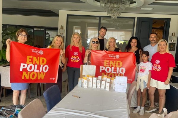 Antalya Olimpos Rotary Polio Farkındalık