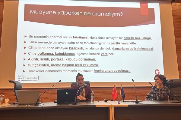 Ankara Beysukent Rotary Kulübü'nden Meme ve Rahim Ağzı Kanserleri Farkındalık Semineri