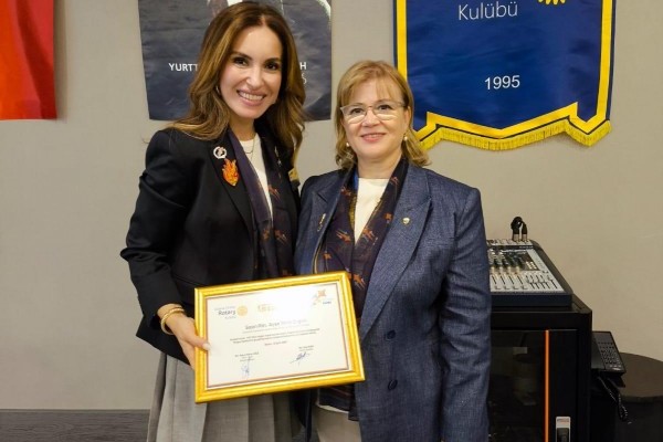 Adana Güney Rotary Kulübü dönemimizin 6. toplantısında kulüp konuğumuz  Uluslararası Hizmetlerden Sorumlu Bölge Sekreteri & Bölge Executive Sekreteri Ayşe Mine Ergün’dü.