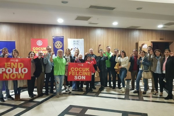Samsun Karadeniz Rotary Kulübü Çocuk Felci Hastalığına Dikkat Çekti