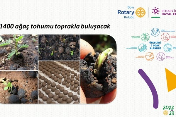 Bolu Rotary Kulübü'nden Sürdürülebilir Bir Çevre ve Gelecek İçin Anlamlı Destek