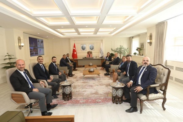 GAZİANTEP BÜYÜKŞEHİR BELEDİYE BAŞKANI ZİYARETİ