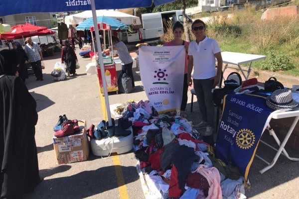 SAMSUN İLKADIM ROTARY ATMA BAĞIŞLA -2.EL GİYSİ
