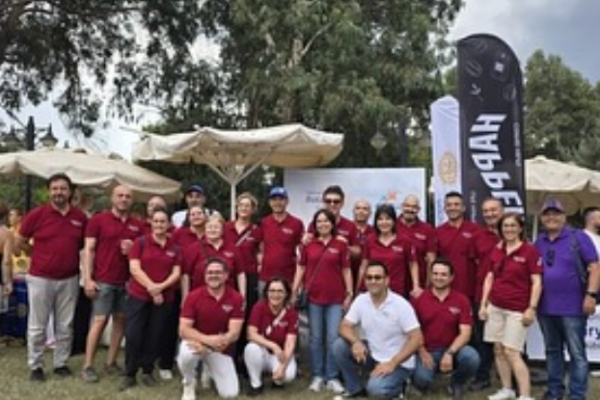 Adana Koza Rotary Kulübü Esat Tuğberk Spor Şenliği'nde Bir Araya Geldi