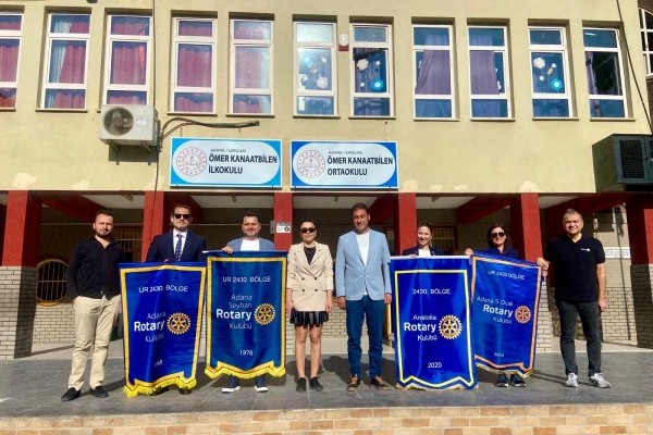 Adana Seyhan Rotary ,Ömer Kanaatbilen Okulundaki Semineri.