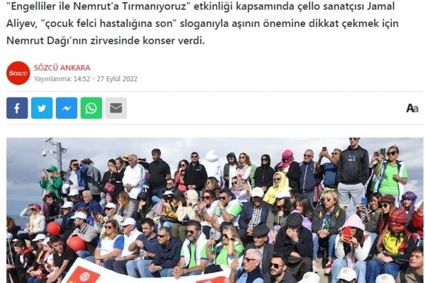Adıyaman Nemrut Rotary Kulübü Eylül Ayı Gazete Haberleri