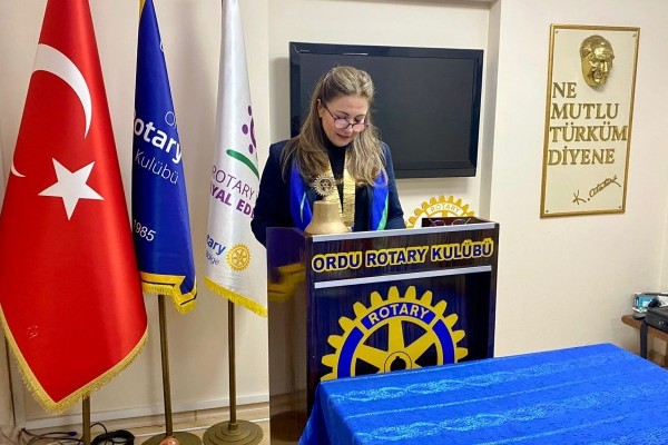 ORDU ROTARY KULÜBÜ 1920. TOPLANTISINI GERÇEKLEŞTİRDİ.