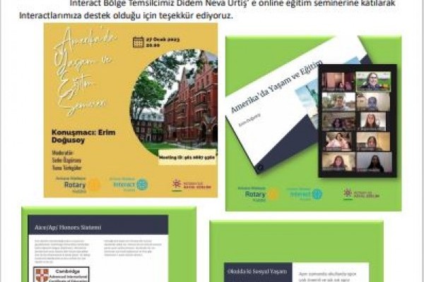 ITC. Amerika'da Yaşam ve Eğitim Semineri