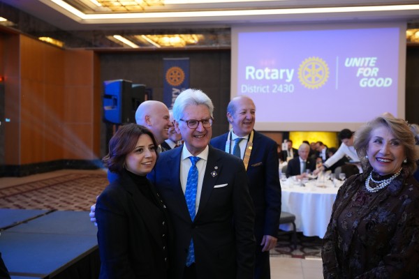 Adana Güney Rotary Kulübü UR Başkanı Ziyaretine Katılım ve PHD Rozeti Takdimi