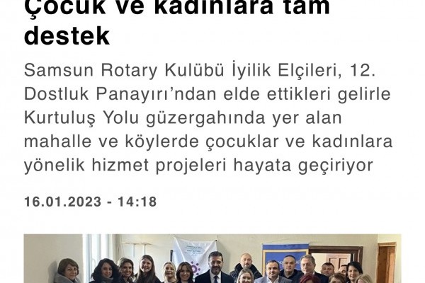 TOPLUM BİRLİĞİ PROJELERİ
