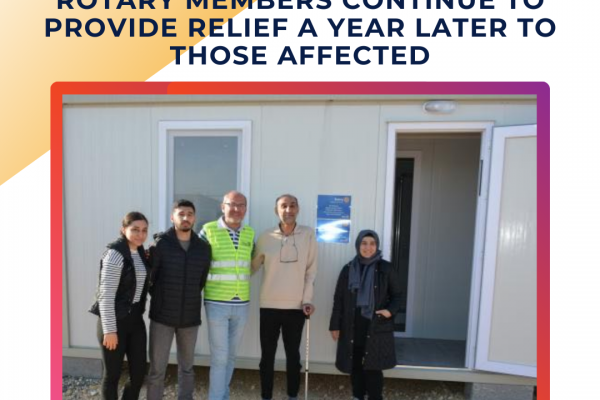 Uluslararası Ankara Rotary Kulübü Başkanı Refik Kutluer'in Rotary International’ın Kıdemli Editörü ABD'li gazeteci Arnold Grahl ile yaptığı söyleşi sonrası yayımlanan makale!
