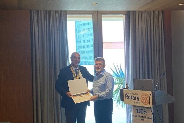 Adana Seyhan Rotary,Prof.Dr.Nejat Narlı "Kadın ve çocuk sağlığı "sunumu