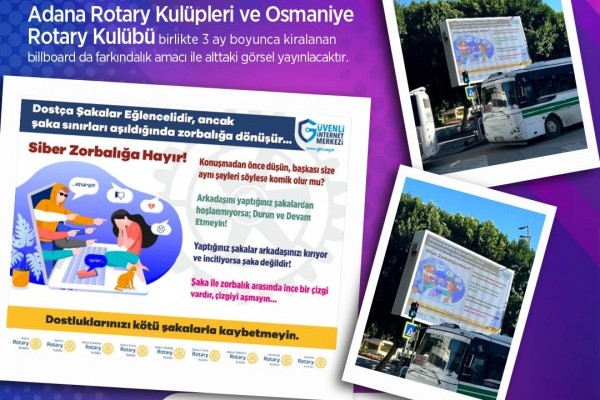 Teknoloji ve Çoçuk Komitesi Billboard