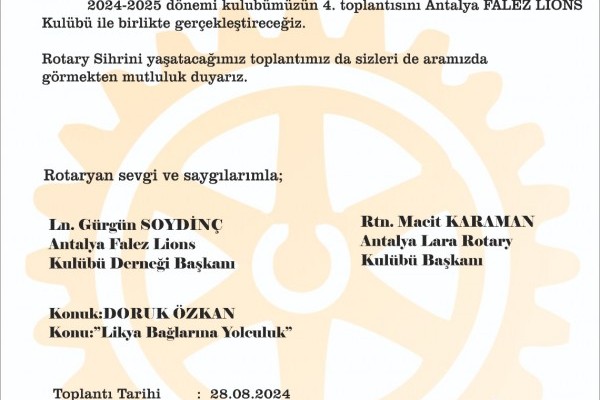 TADIM İÇECEK ETKİNLİĞİ
