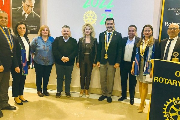 ORDU ROTARY KULÜBÜ İKİ ÜYE KAYDETTİ.