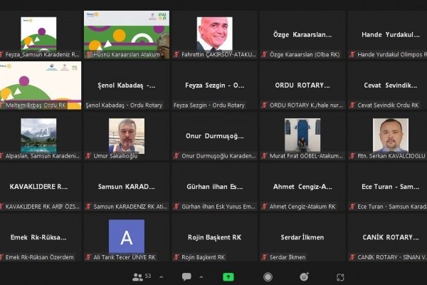 Ordu Rotary Kulübü Bölge Liderlik seminerine katıldı.