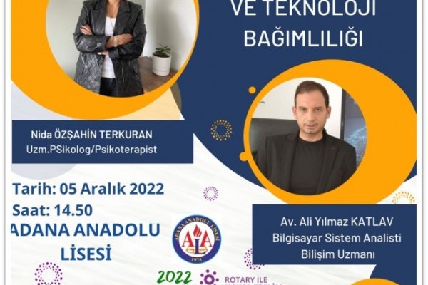 Rotary Kulüplerinden Siber Zorbalık ve Teknoloji Bağımlılığı Semineri