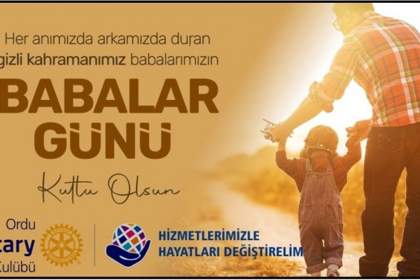 Tüm babaların babalar gününü kutlarız.