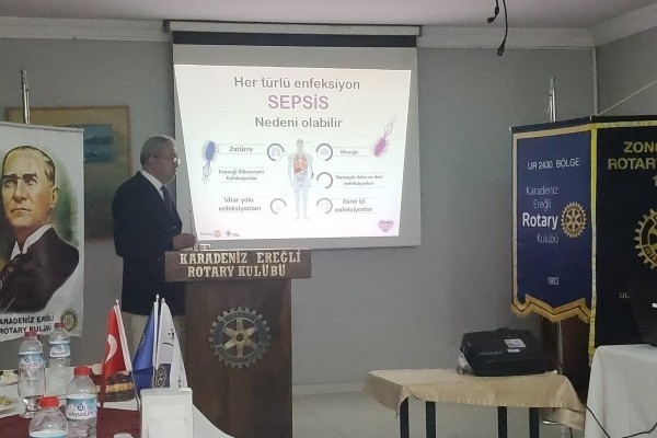 KDZ.EREĞLİ ROTARY KULÜBÜ SEPSİS FARKINDALIK ÇALIŞMASI