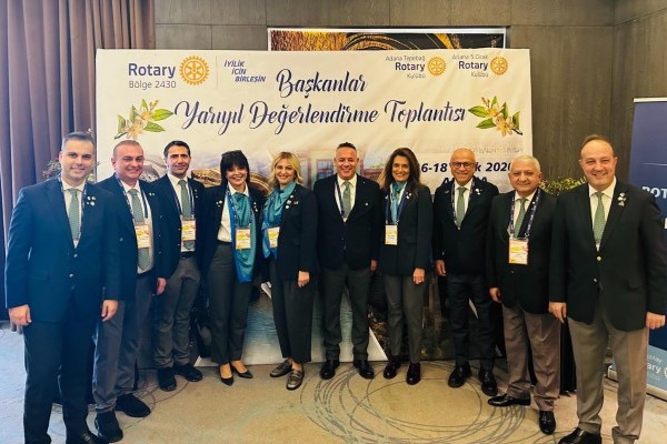 Adana Güney Rotary Kulübü Başkanlar Yarıyıl Değerlendirme Toplantısı