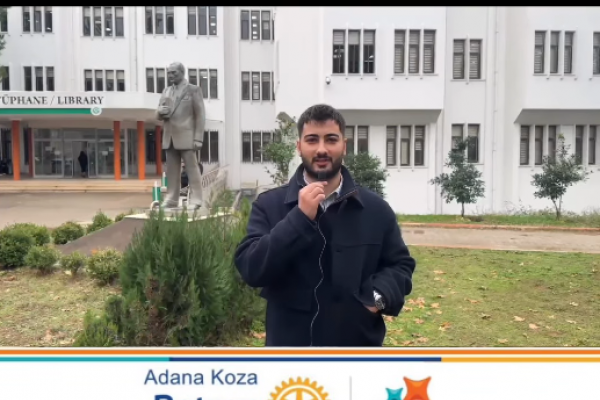 Adana Koza RK - ÇÜ Öğrencileri ile Topluma Hizmet Uygulamaları