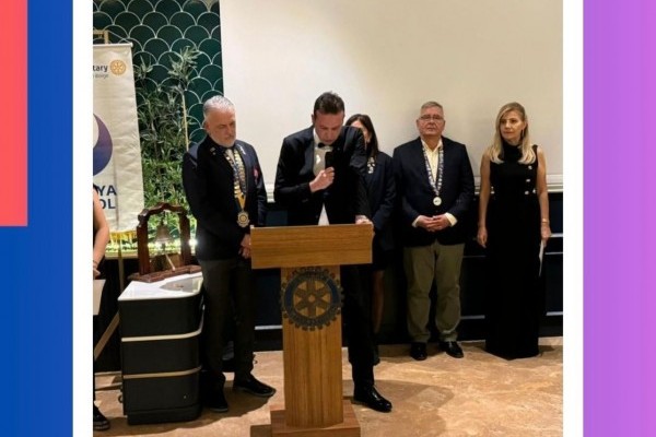 ANTALYA OLİMPOS ROTARY KULÜBÜ YENİ ÜYE KABUL TÖRENİ
