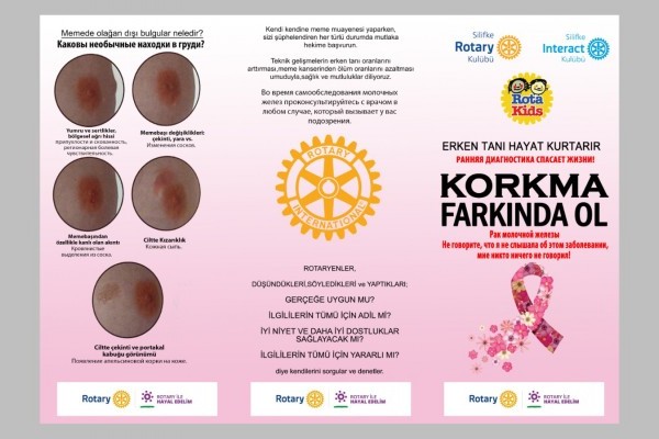 MEME KANSERİ FARKINDALIK SİLİFKE ROTARY