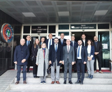 Dönem Guvernörümüzle ÜNYE RK olarak  Birlikte Ünye Ticaret Ve Sanayi Odası Makam Ziyareti
