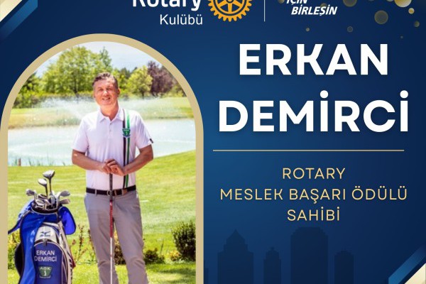 Beysukent RK'den Erkan Demirci'ye Meslek Başarı Ödülü