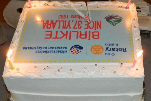 ORDU ROTARY KULÜBÜ 37.YAŞINI KUTLADI