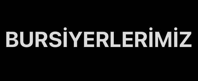 Bursiyerlerimiz