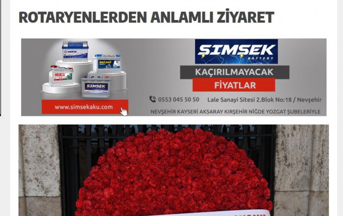 Bölge Anıtkabir Ziyareti Yerel Basında
