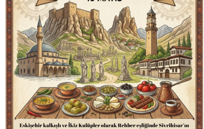Kulübümüzün Mutad Toplantısını Sivrihisar Gezimizde yapıyoruz