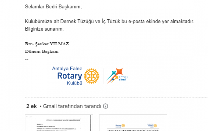 Kulüp Tüzükleri