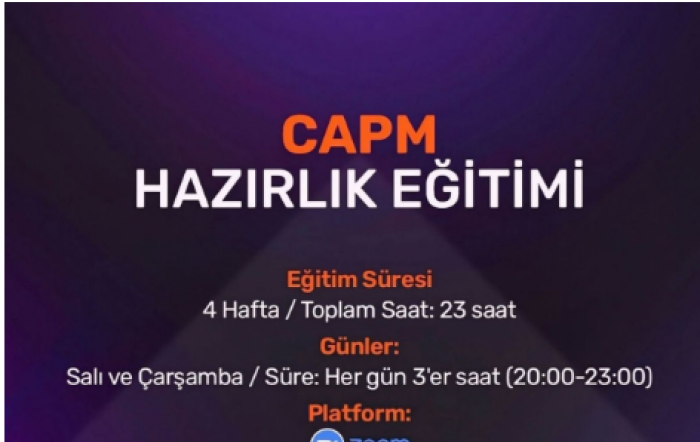 Rotaract Gençlerimize Proje Yönetimi ve CAPM Sertifikasyonuna Hazırlık Eğitimi