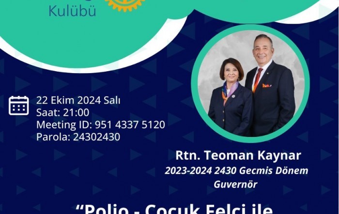 Rotary Vakfı ve Polio Eğitim Serisi – 2024