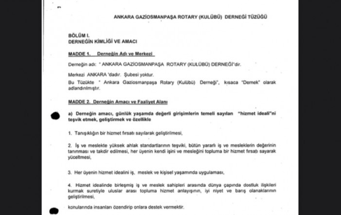 Tüzük Teyit ve Değerlendirme