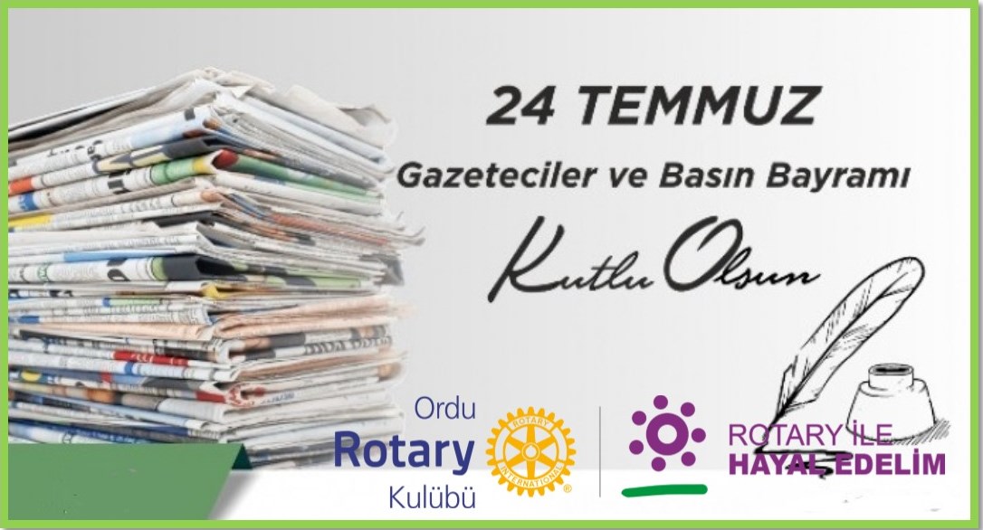 24 TEMMUZ GAZETECİLER VE BASIN BAYRAMI KUTLU OLSUN