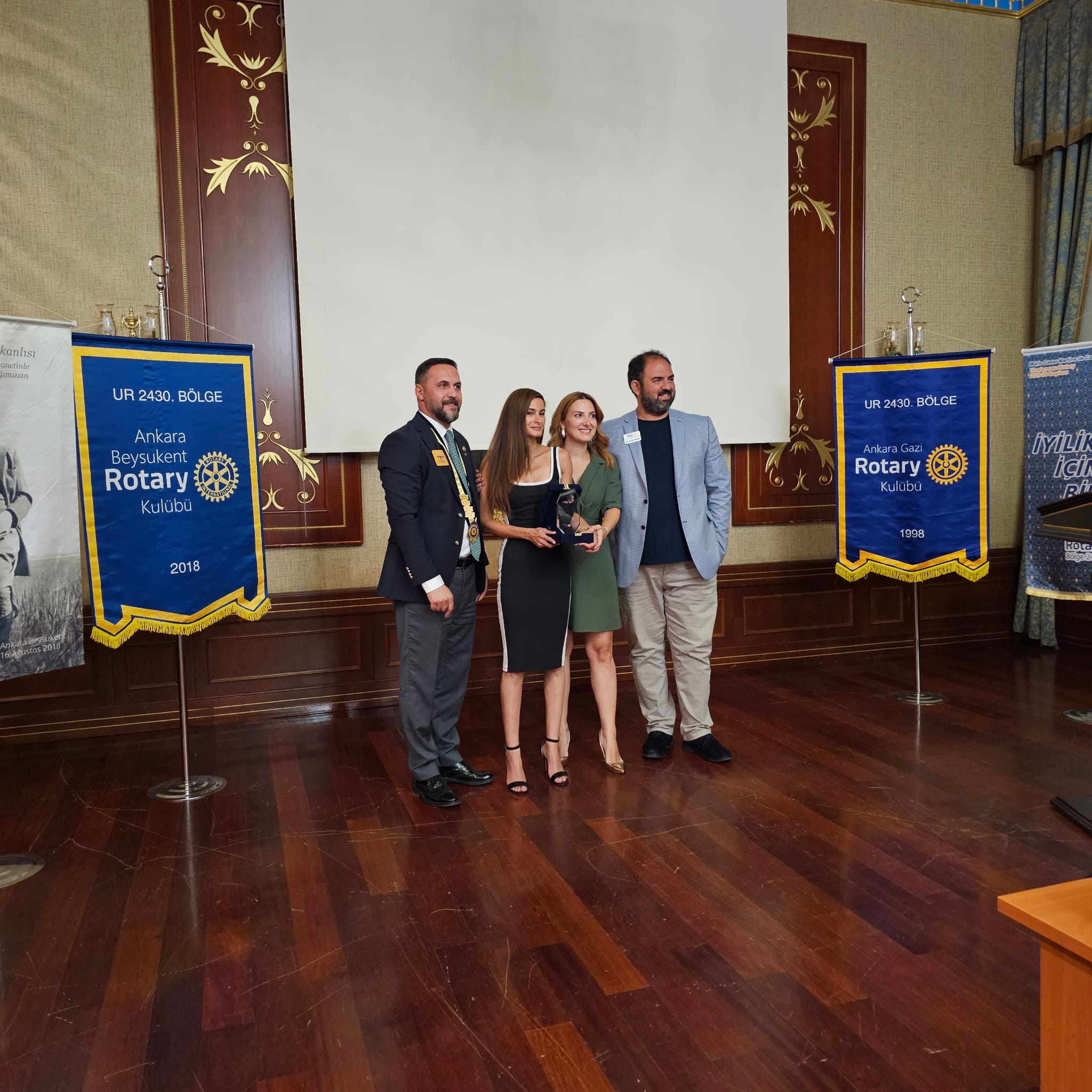 Beysukent Rotary Kulübü'nden Rtn. Erhan Sertoğlu'na Vefa