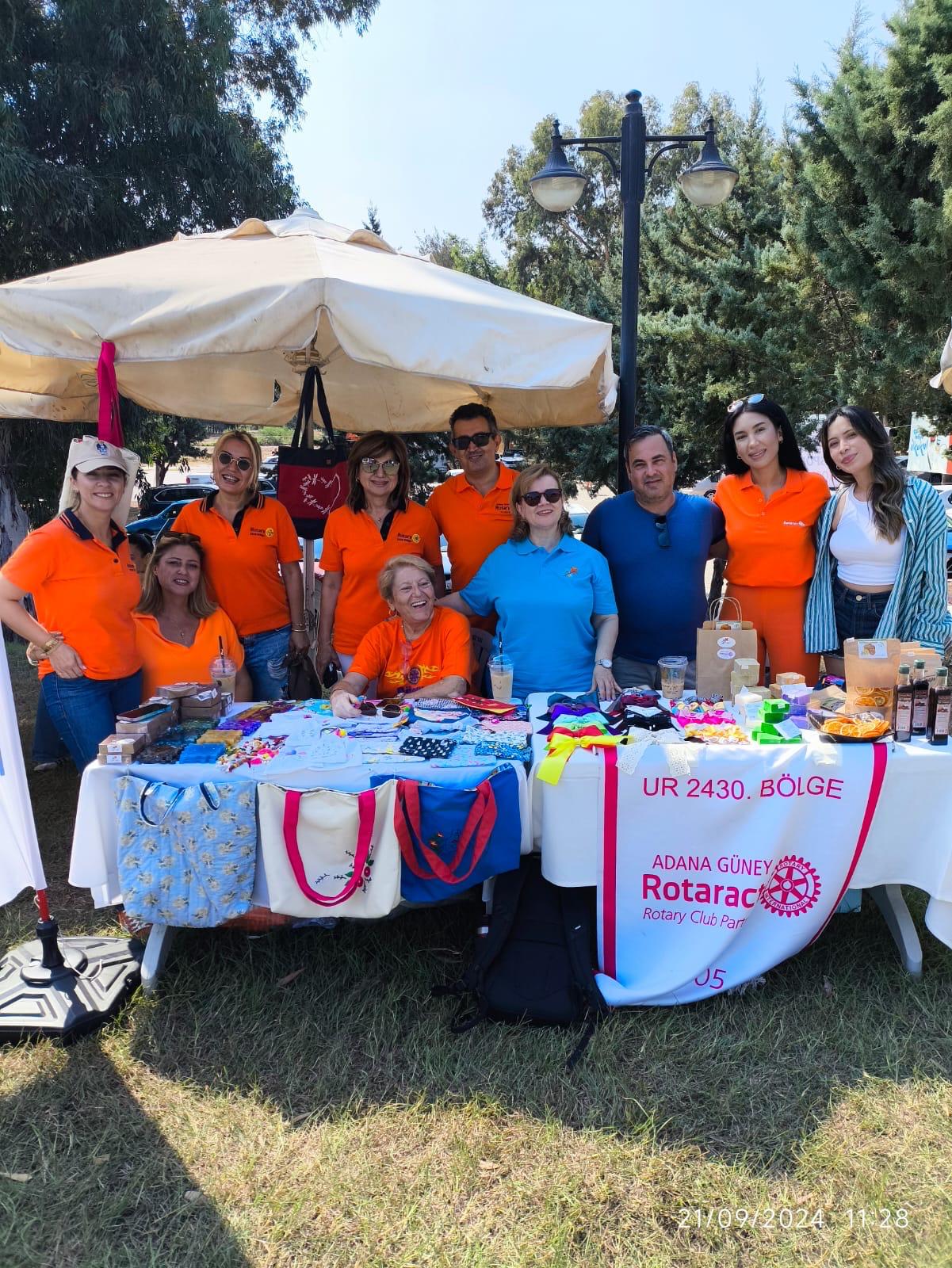 Adana Güney Rotary Esat  Tuğberk Spor Şenliklerinde