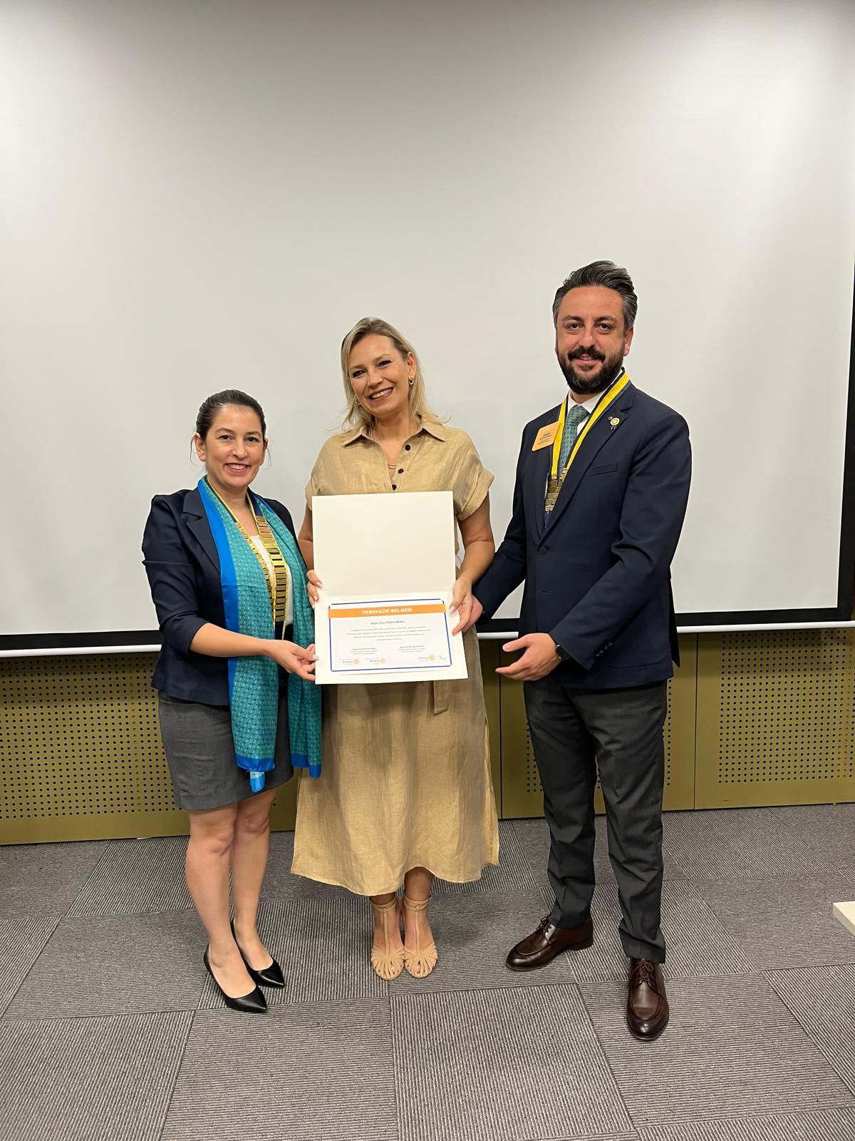 ANKARA BAŞKENT-ANKARA ÇAYYOLU ROTARY KULÜPLERİ ORTAK TOPLANTI