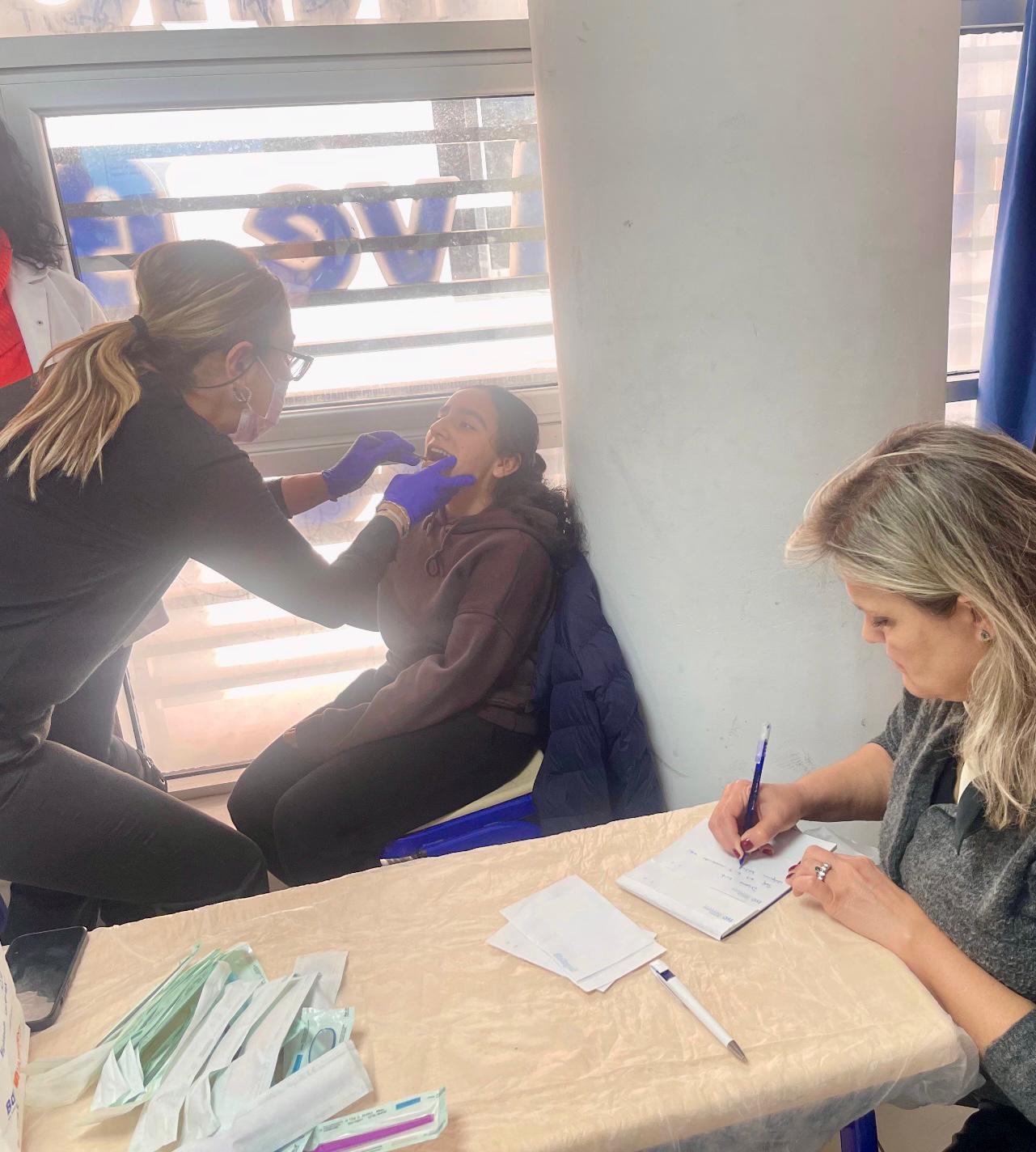 ANTALYA OLİMPOS RK TOPLUM BİRLİĞİ'NDE DİŞ TARAMASI VE TEDAVİ İMKANI SAĞLANMASI