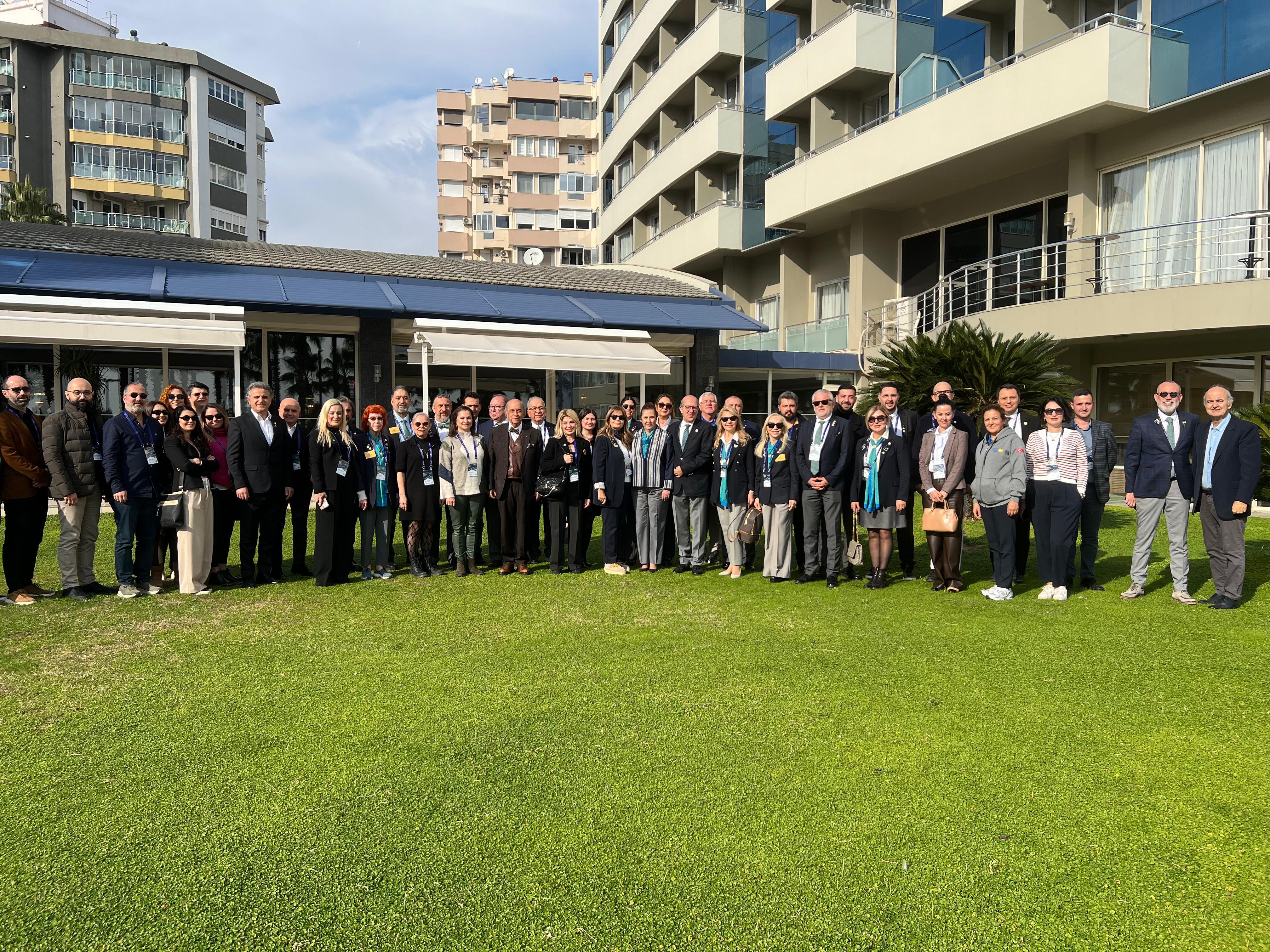 ANTALYA OLİMPOS RK ÜYELERİNİN ROTARY BİLGİLERİ BİLGİLENDİRME TOPLANTILARINA KATILIMI