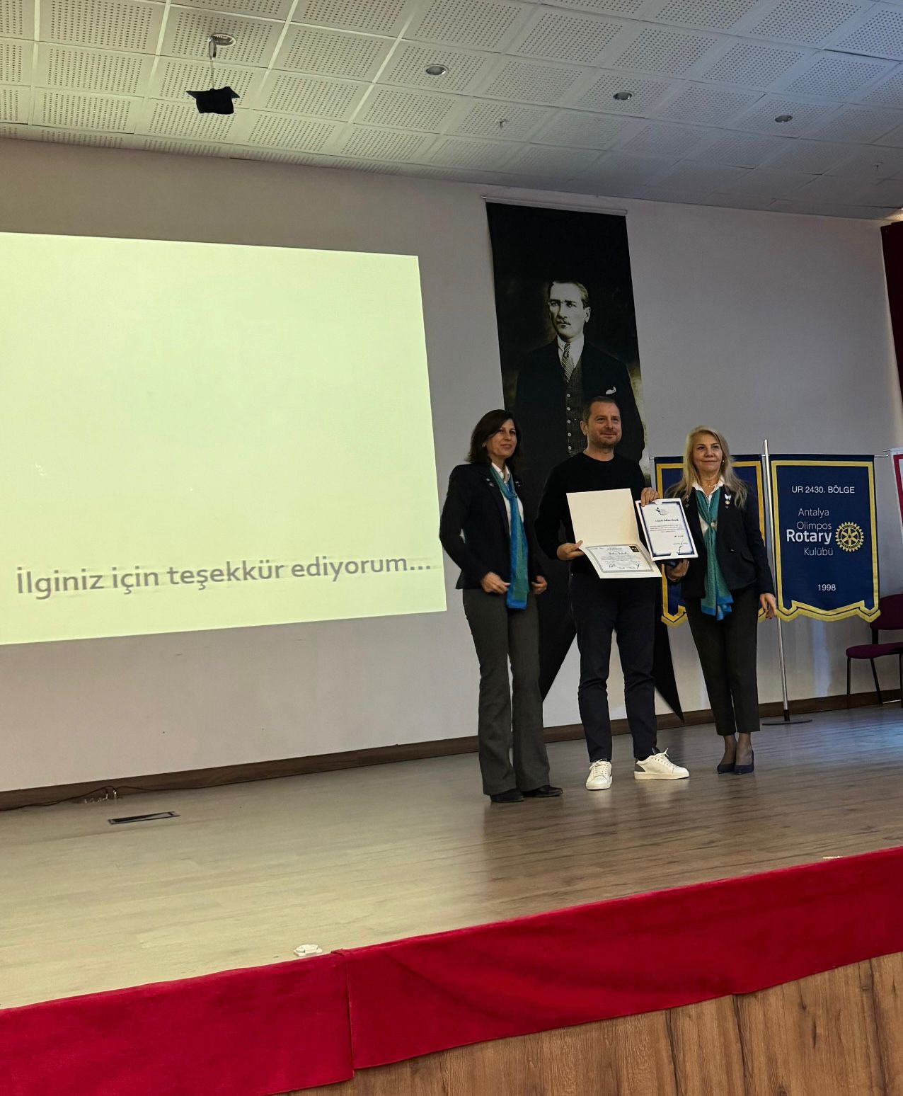 ANTALYA OLİMPOS ROTARY KULÜBÜ TEKNOLOJİ BAĞIMLILIĞI PROJESİ